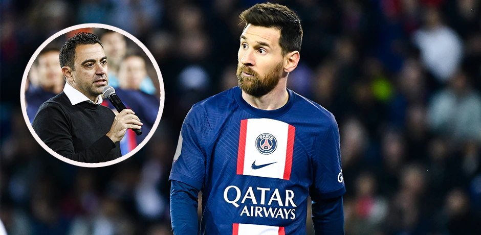 Barcelona-Coach Xavi Hernandez spricht über die Zukunft von Lionel Messi. 