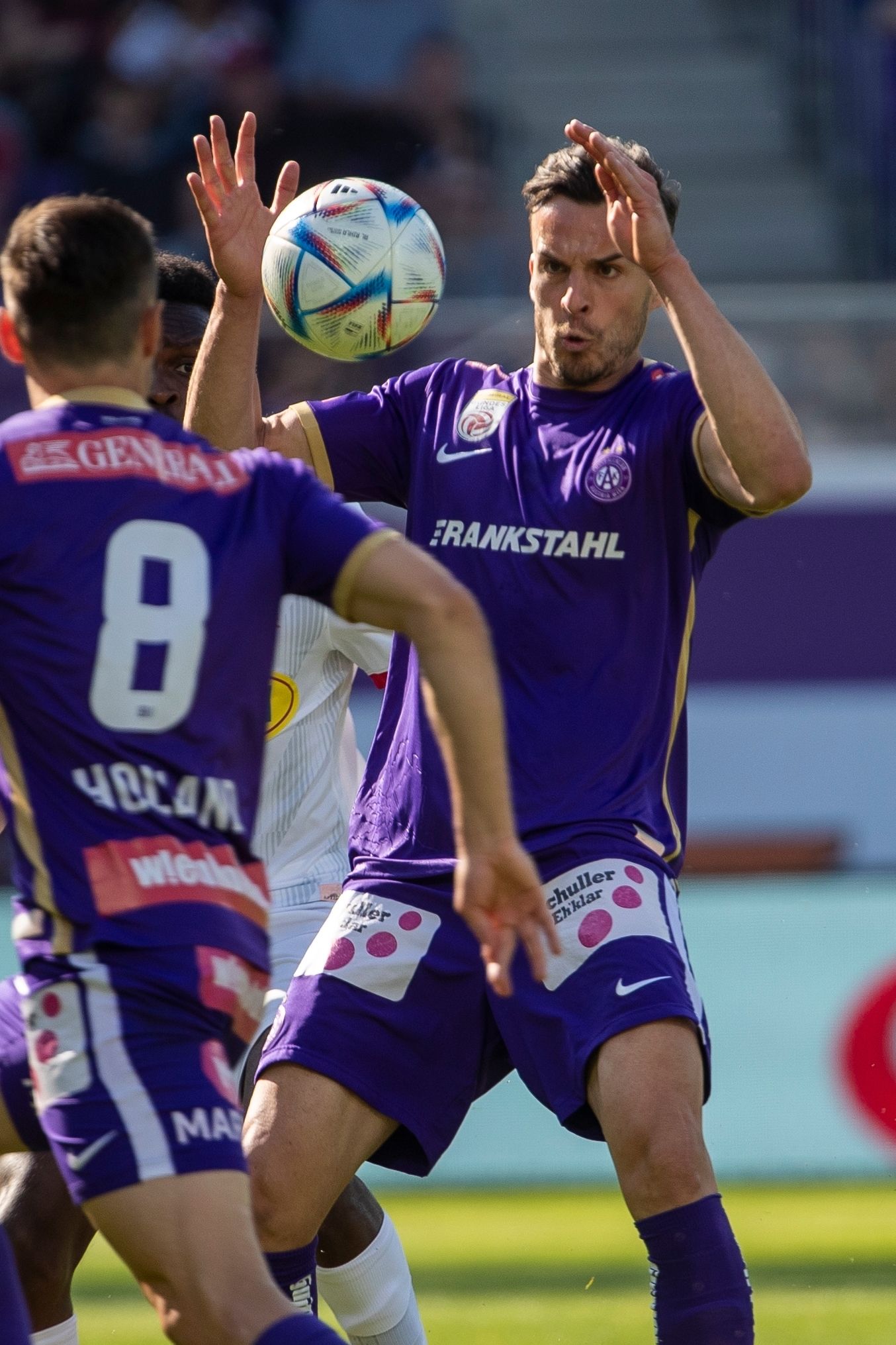 Haris Tabakovic im violetten Austria-Trikot. Aber wie lange noch?