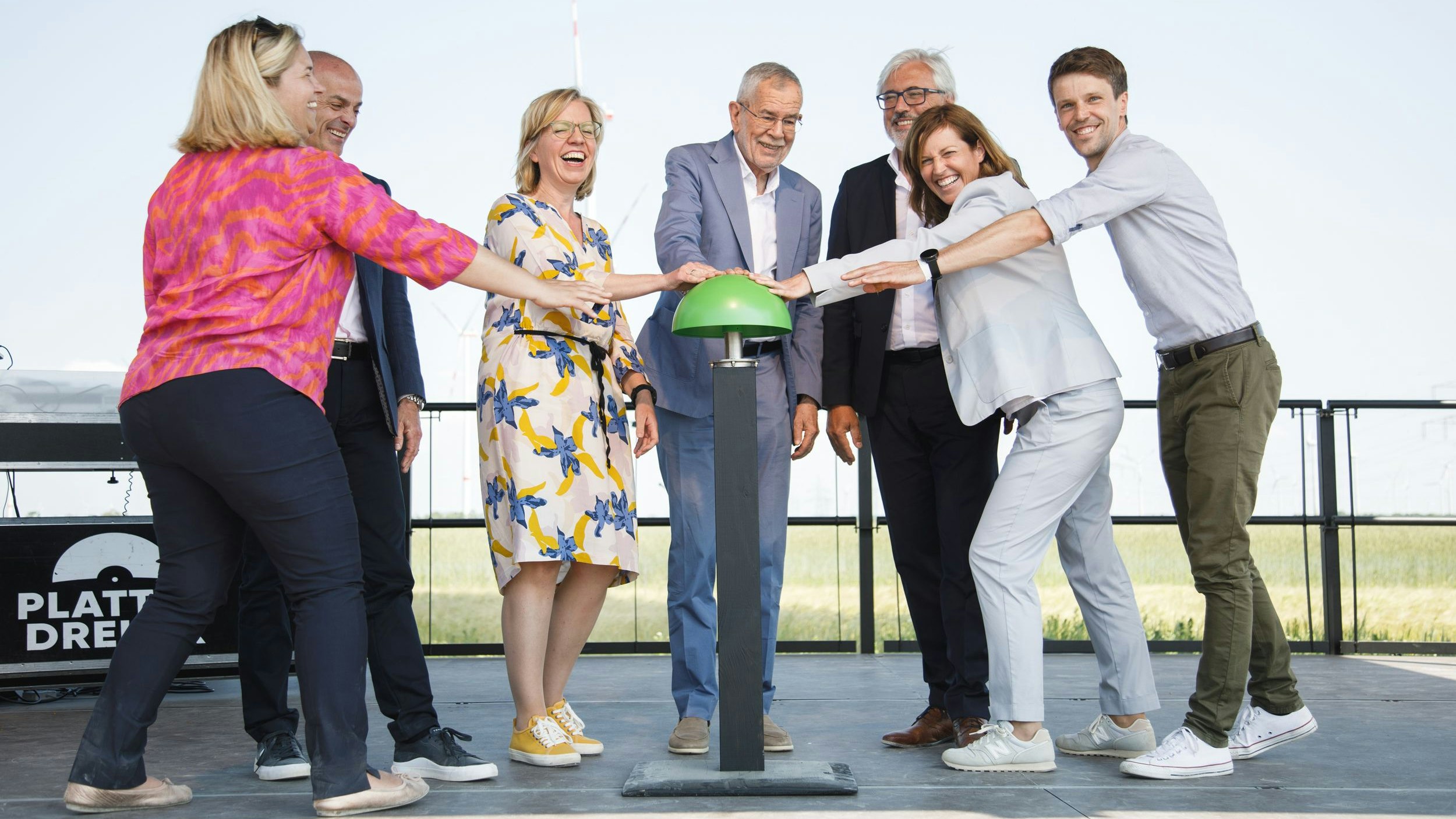 Der größte Windpark der oekostrom AG versorgt künftig 20.000 Haushalte.