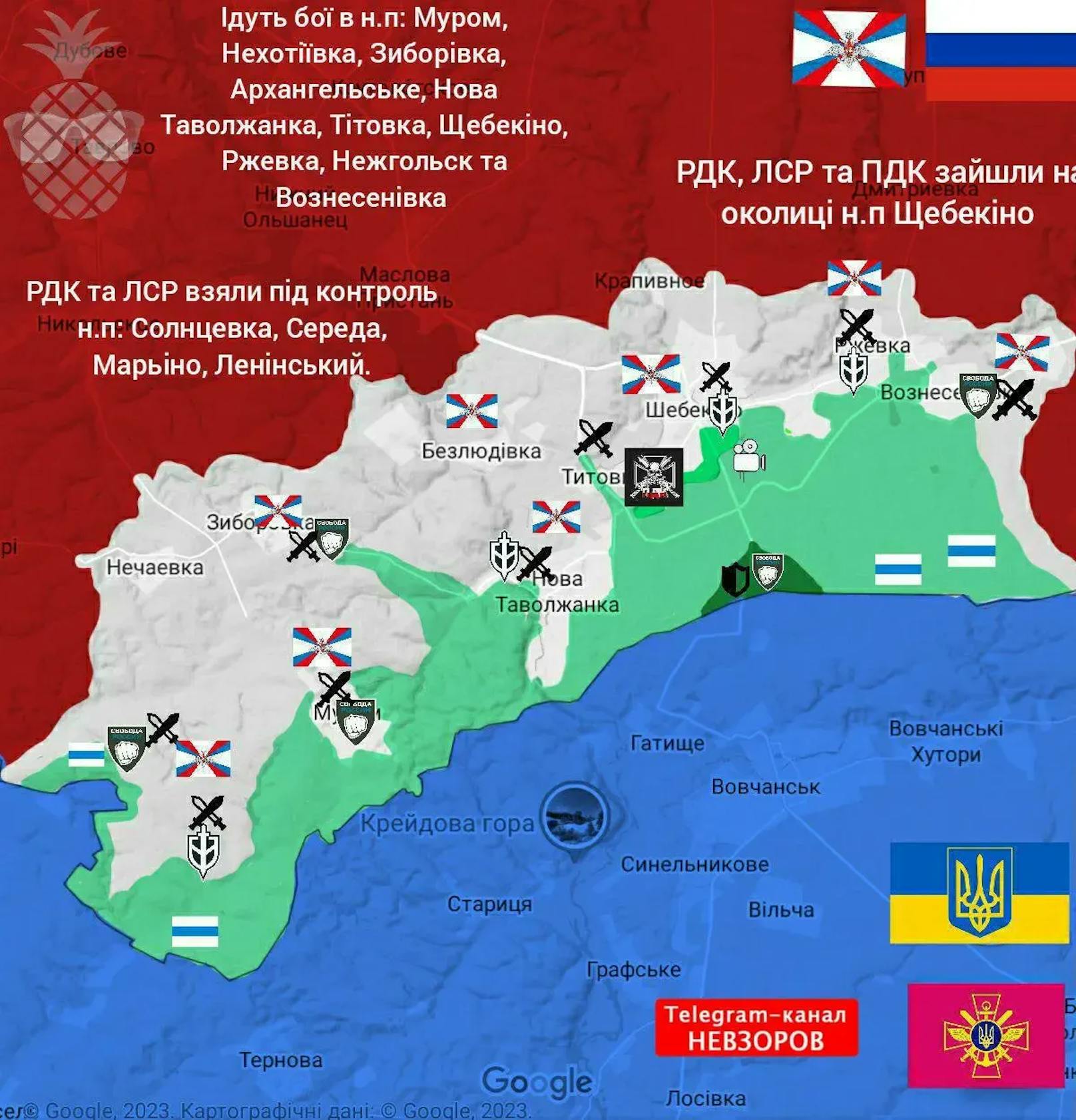 Russische und polnische Widerstandskämpfer sollen in der Region Belgorod bereits diverse Städte unter ihre Kontrolle gebracht haben.