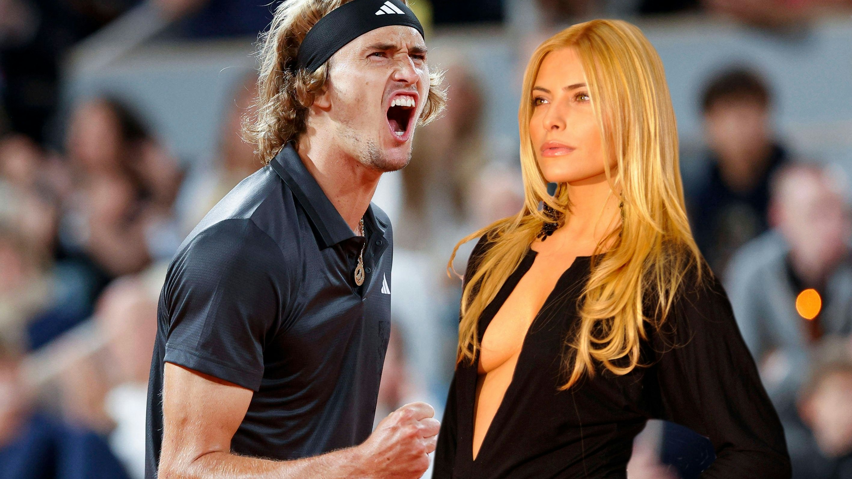 Alexander Zverev und Freundin Sophia Thomalla