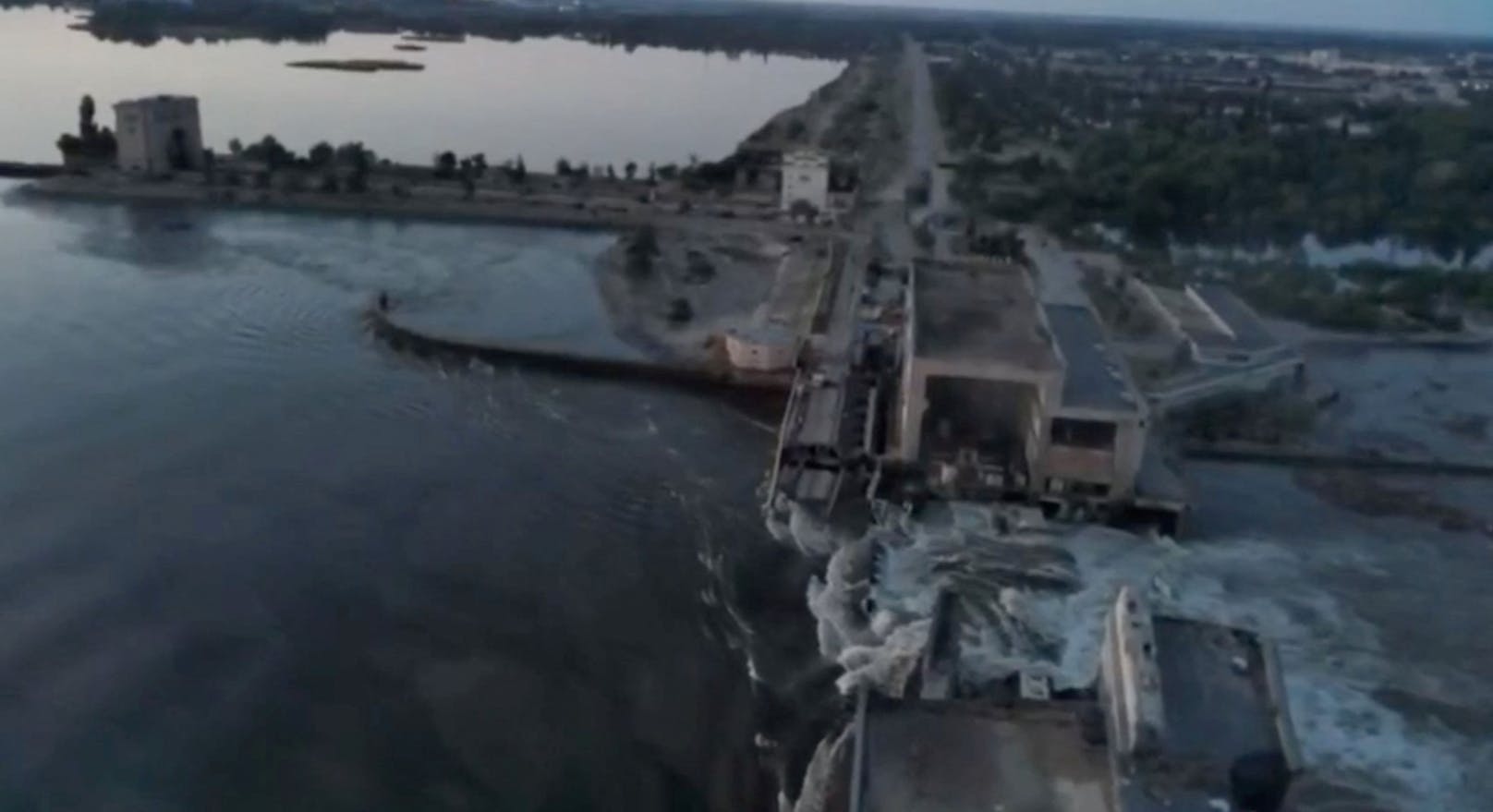Aus Sicht der Ukraine scheint klar, wieso der Staudamm gesprengt wurde.&nbsp;