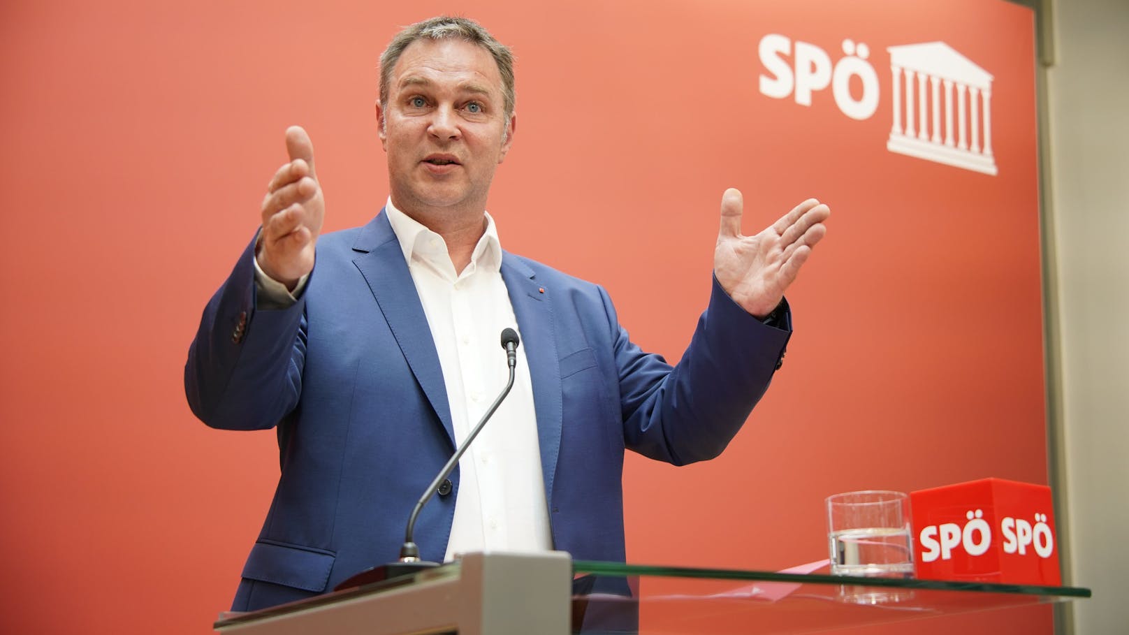 Hofft auf Blütezeit für Sozialdemokratie: Andreas Babler&nbsp;