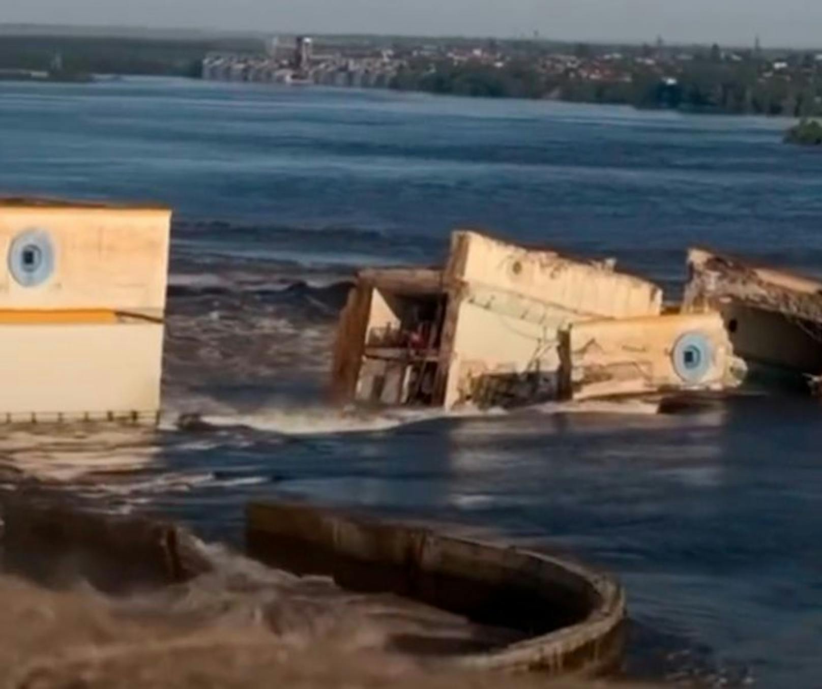 Staudamm-Flutwelle in Ukraine – das sind die Folgen