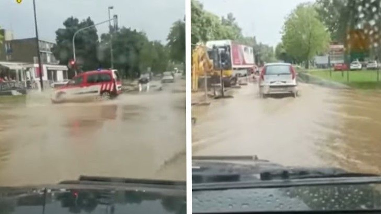 Heute.at - Sintflut am Balkan! Straßen nach Unwetter überflutet
