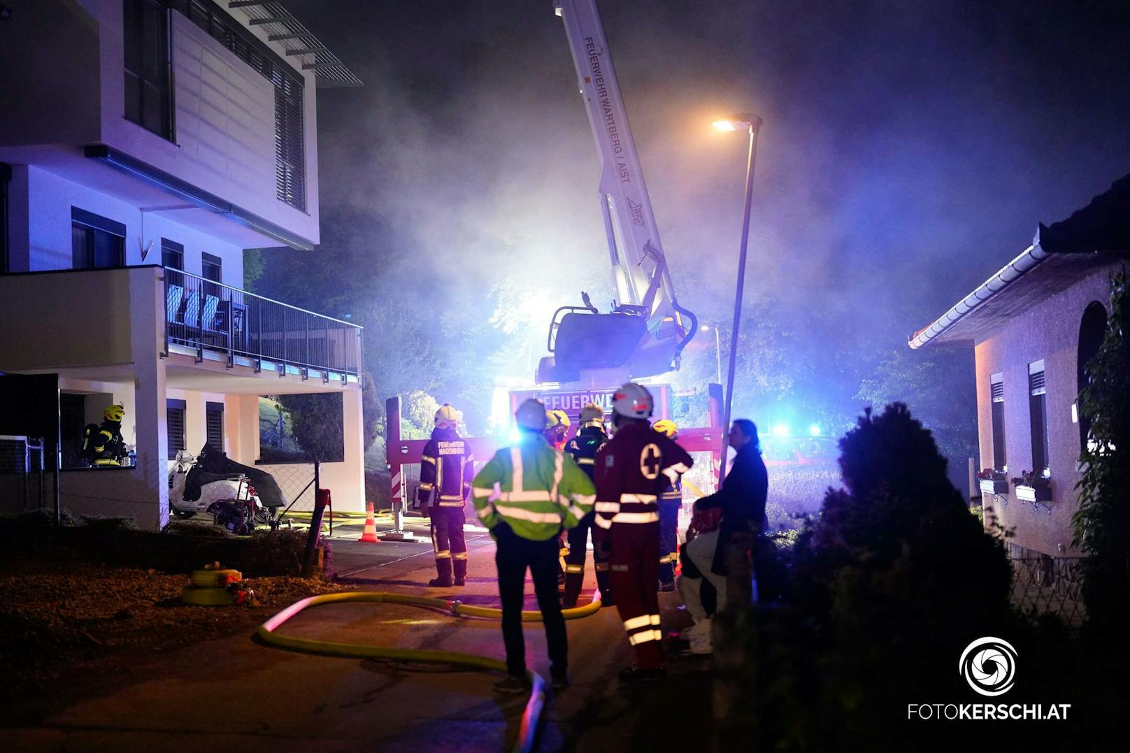 Großeinsatz in OÖ – Alarmstufe 2 bei Brand ausgerufen
