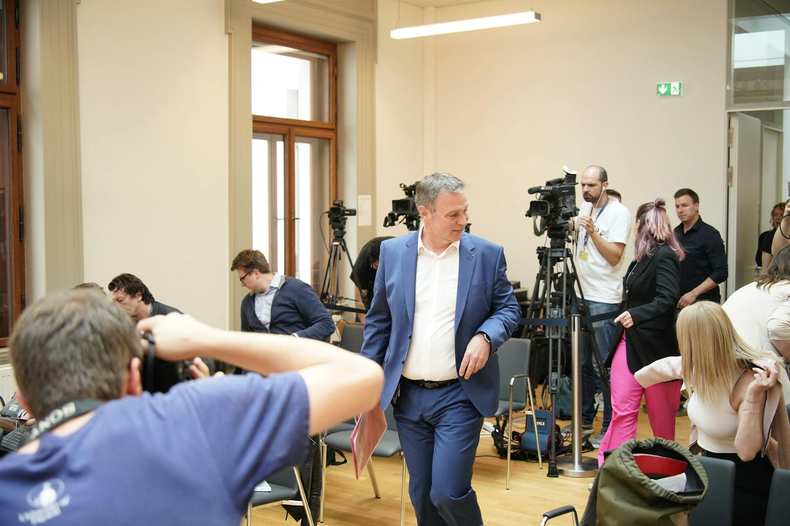 Andreas Babler wurde am Dienstag als neuer SPÖ-Chef bestätigt.