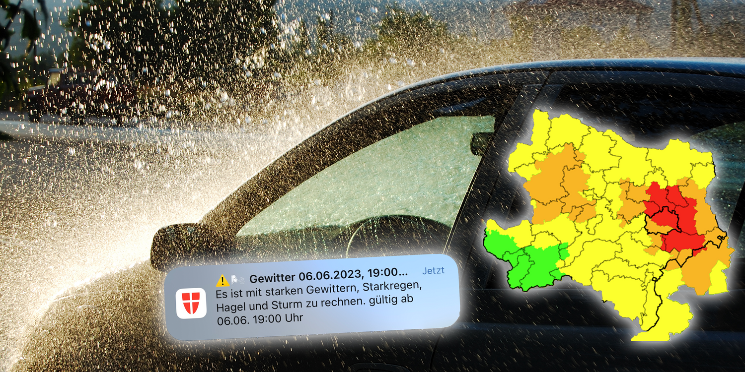 Im Osten Österreichs bleibt s ungemütlich.