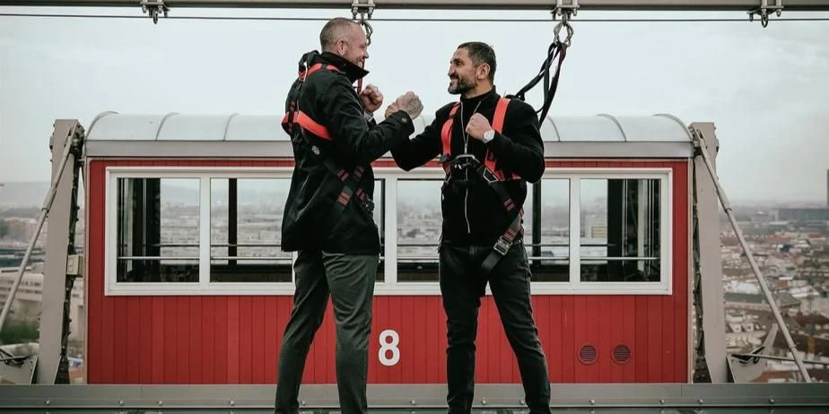 Henry Bannert und Fadi Merza