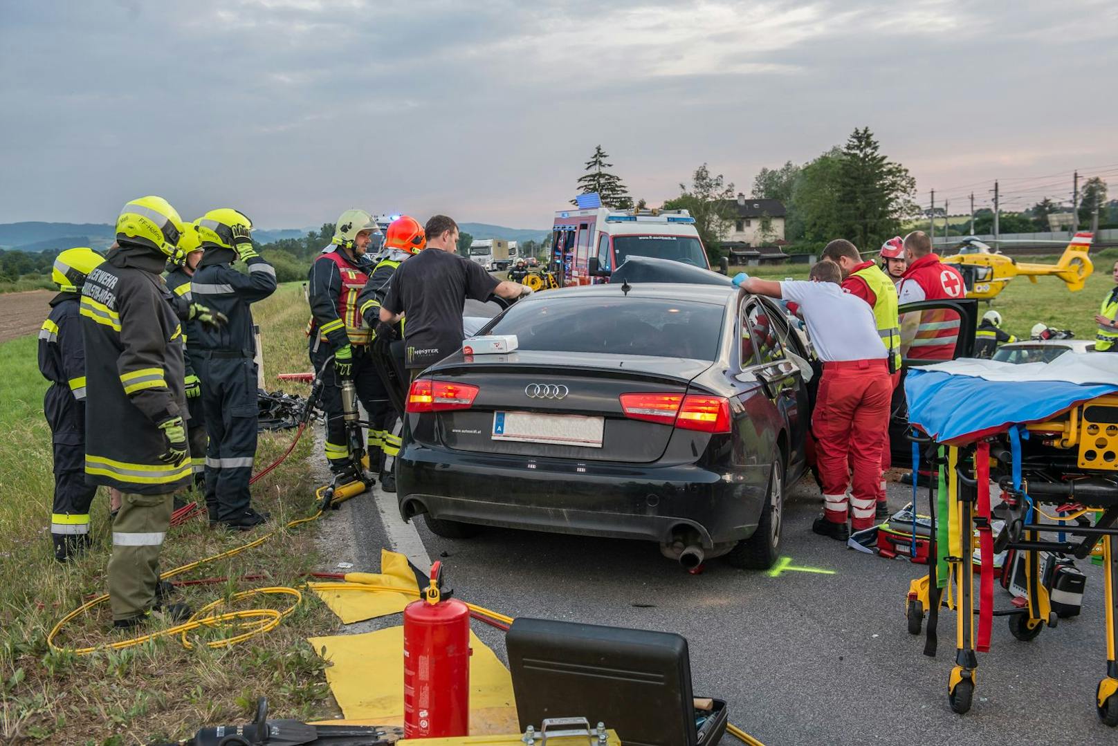 Zu einem folgenschweren Unfall kam es am Donnerstag in Aschbach ...&nbsp;