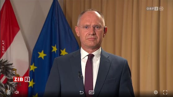 ÖVP-Innenminister Gerhard Karner in der ORF-"ZIB2".