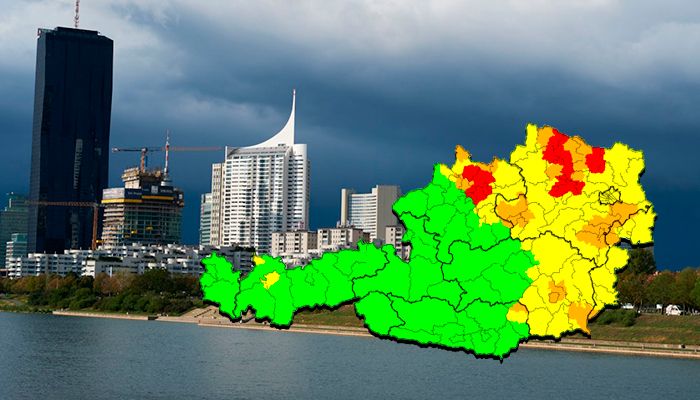 Auch in Wien könnte es zu Unwettern kommen, aktuell herrscht allerdings nur eine Vorwarnung. Archivbild.