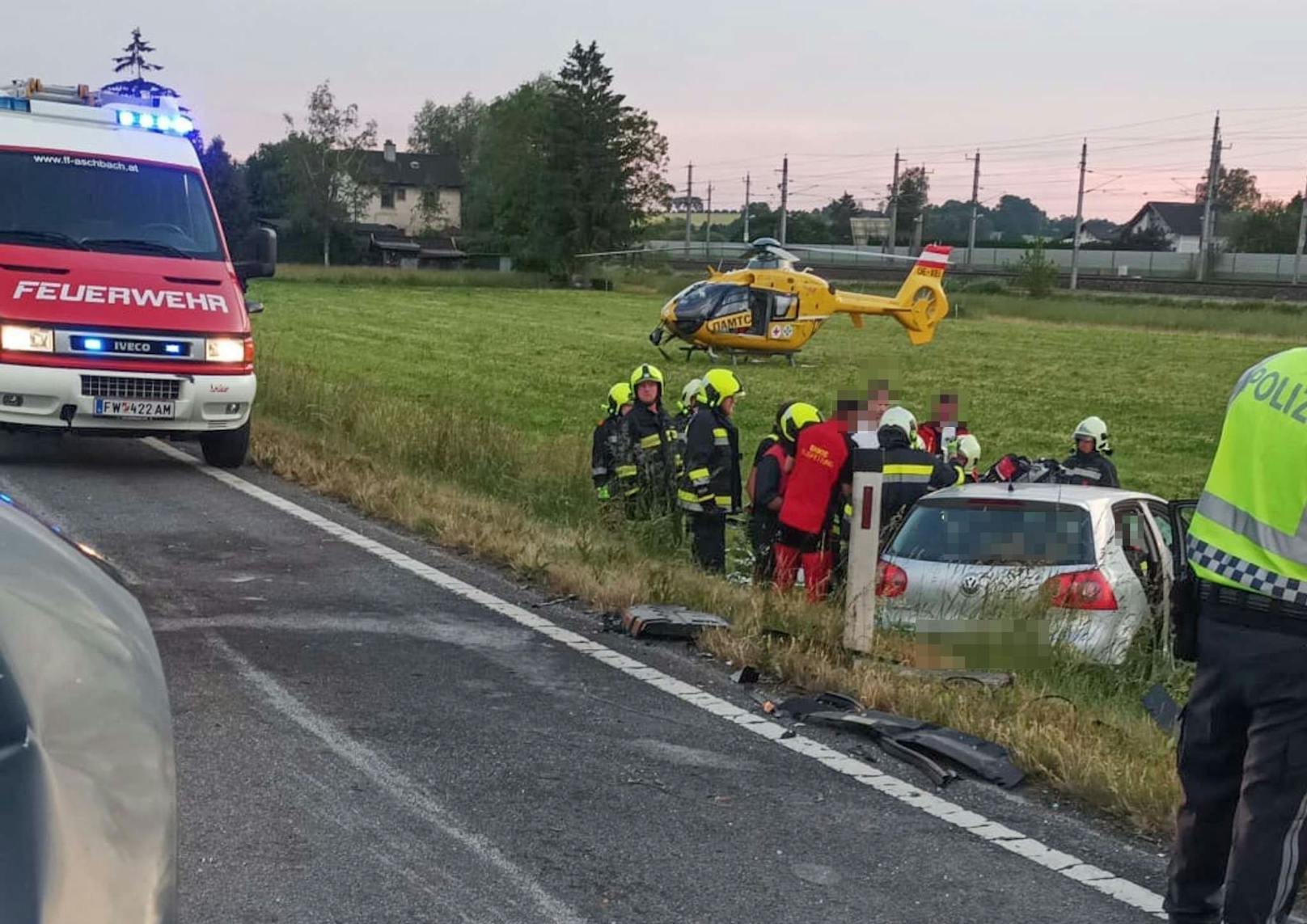 .. glich einem Trümmerfeld.