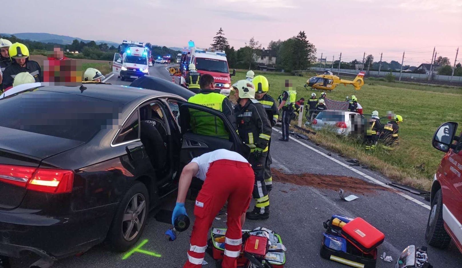 Die Rettungskräfte standen im Großeinsatz.