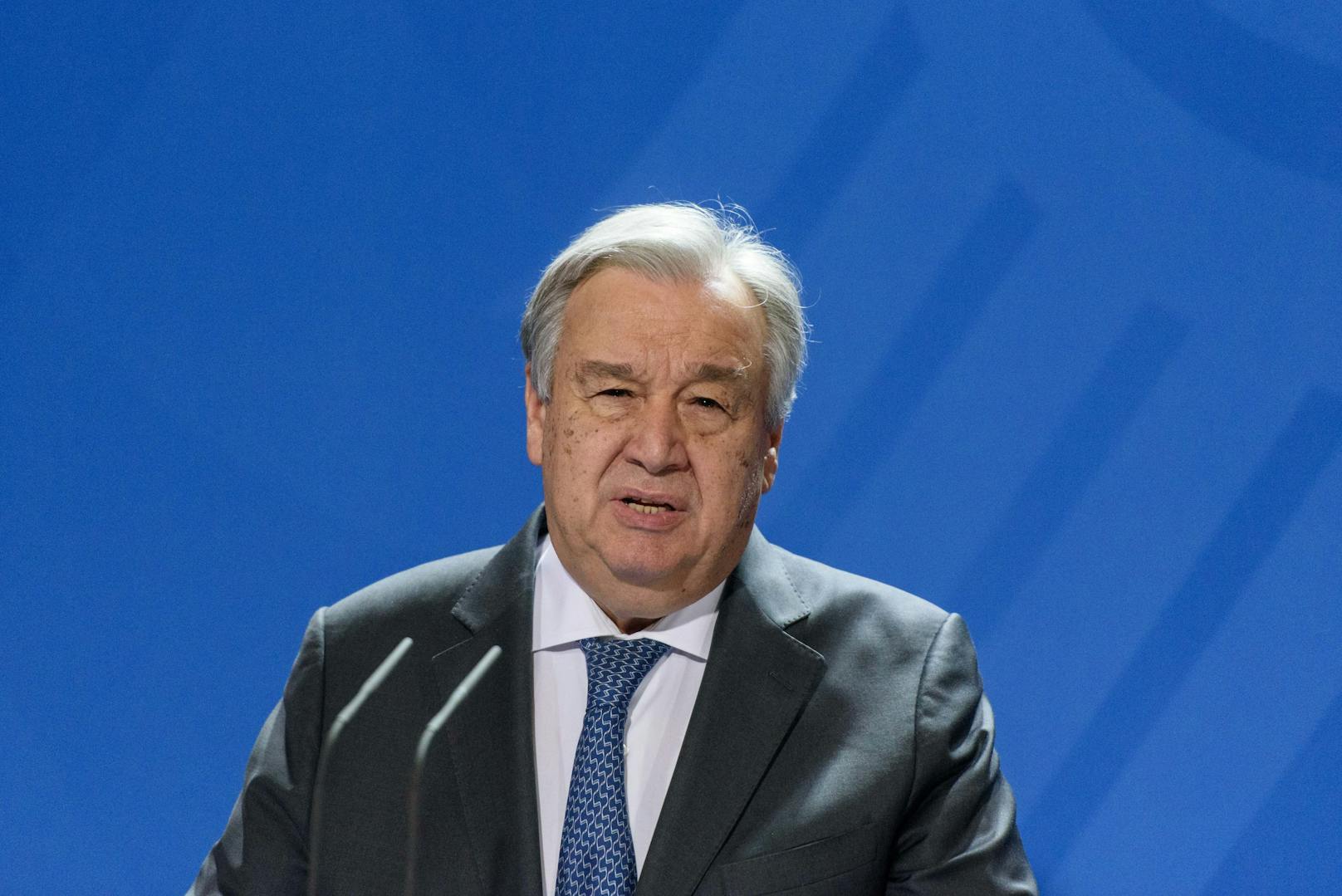 UN-Generalsekretär António Guterres nannte den Vorfall eine "weitere zerstörerische Folge der russischen Invasion in der Ukraine",
