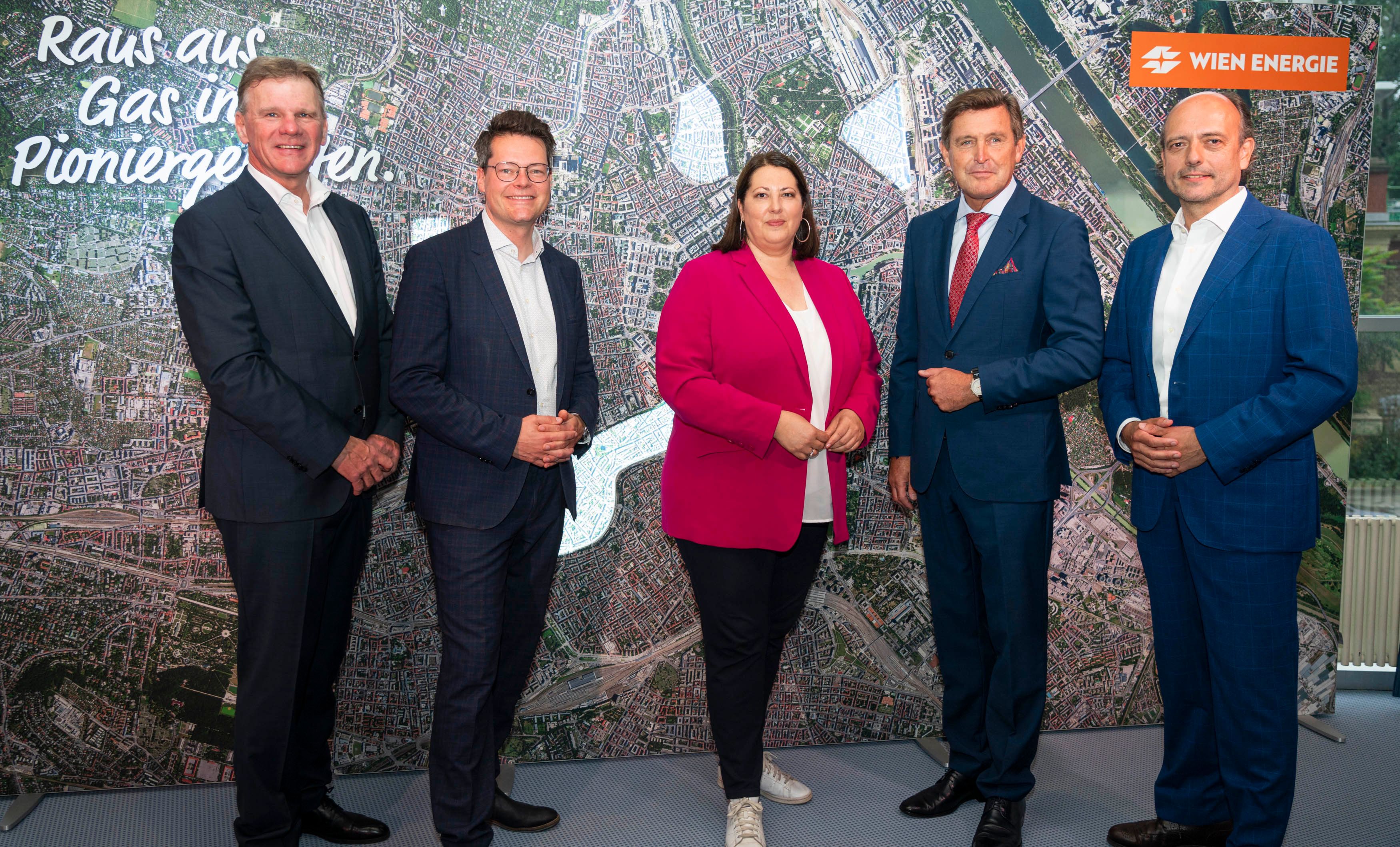 Wien Energie Pressekonferenz zum Thema "Raus aus Gas in 4 Pioniergebieten"