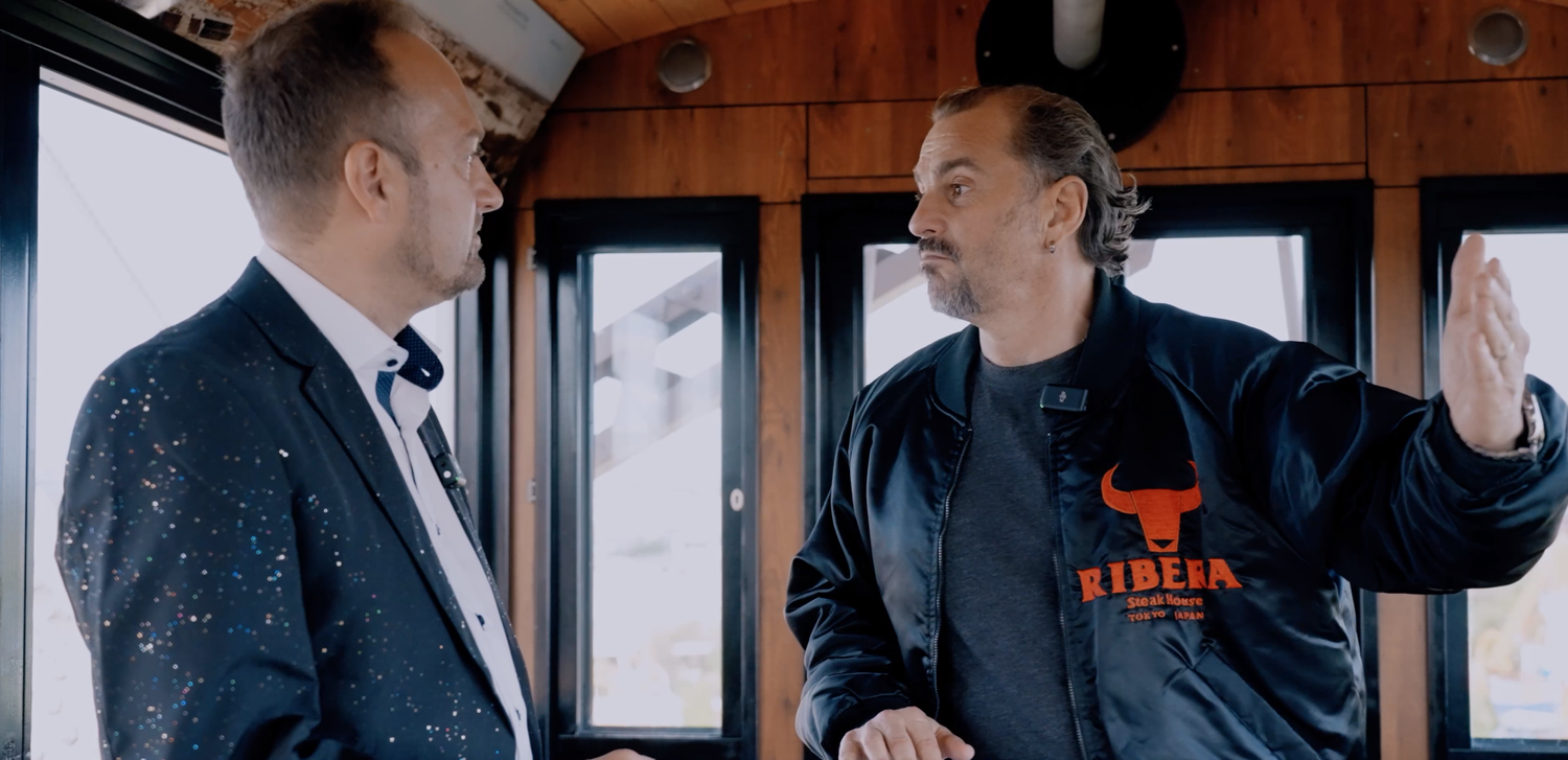 Mike Ritter mit Michael Kovac