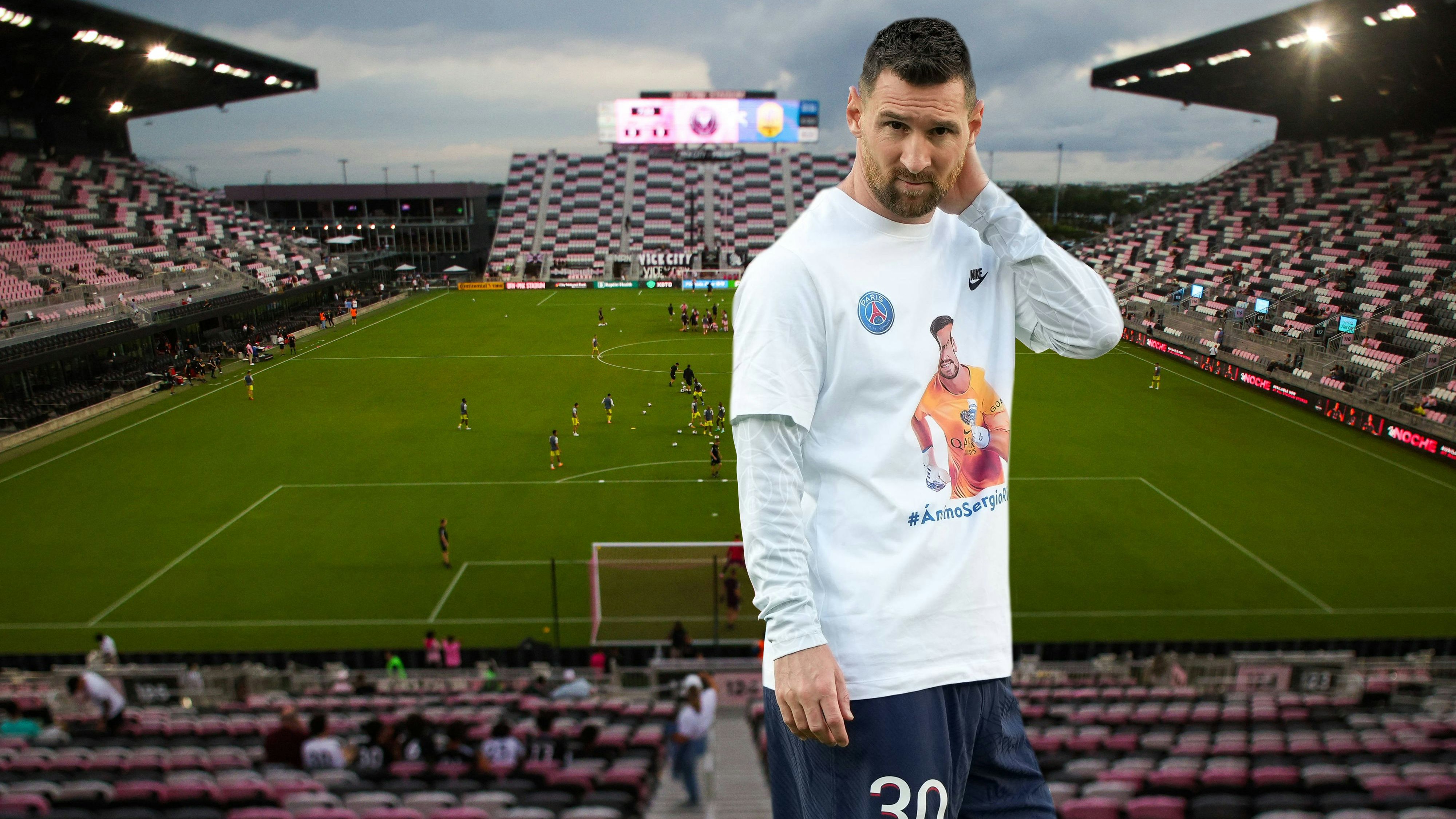 In diesem Stadion wird Lionel Messi ab sofort kicken.