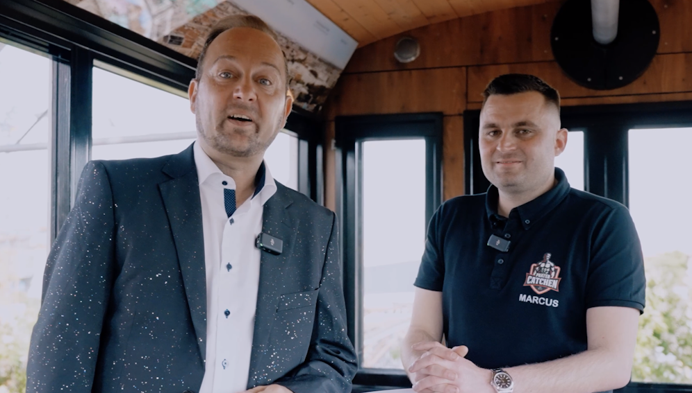 Mike Ritter mit Marcus Vetter