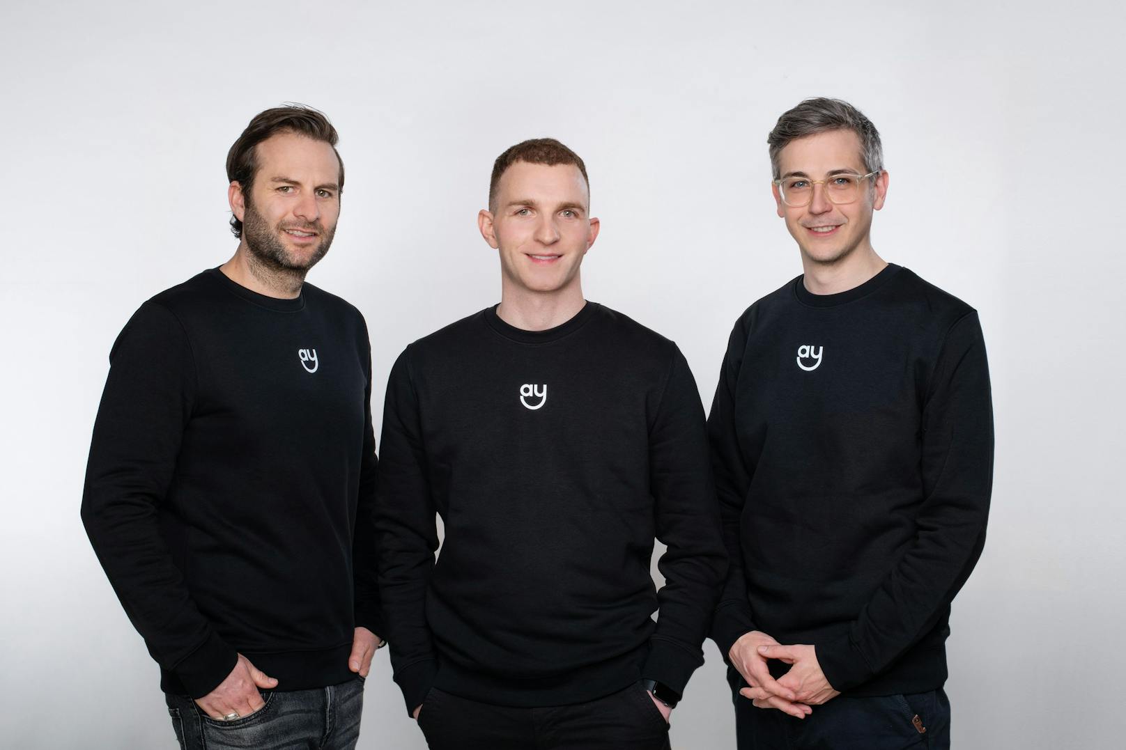 Christofer Trowe (COO), Claudio Wilhelmer (CEO) und Matthias Seiderer (CTO), Geschäftsführung und Gesellschafter der Paydora Finance GmbH.