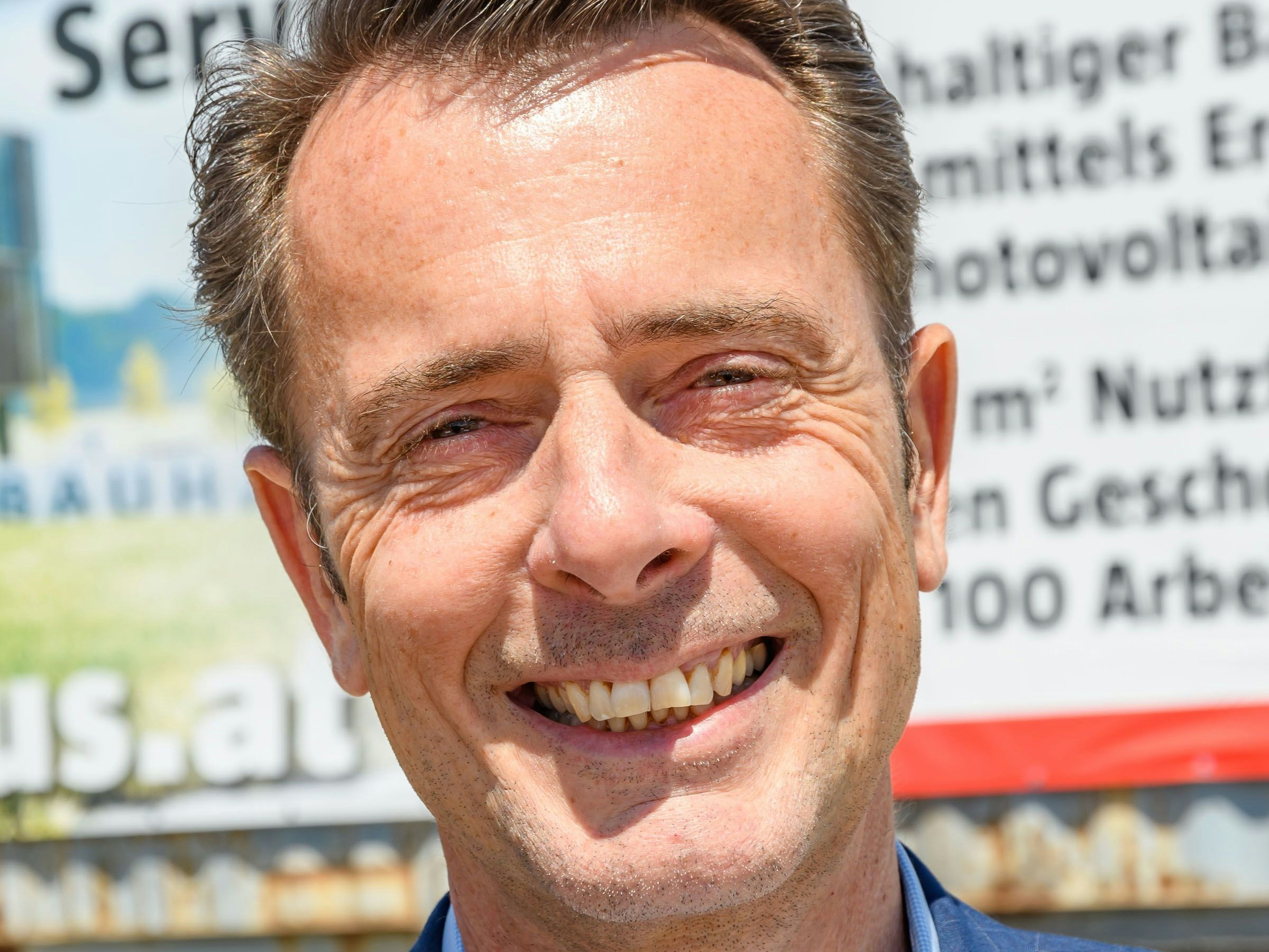 BAUHAUS-Geschäftsführer Heinz Reithner