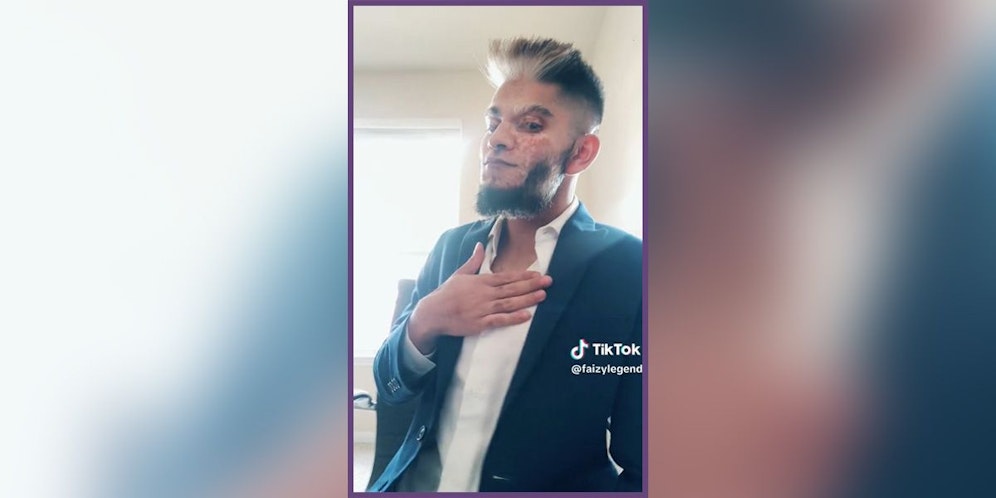 Der 26-jährige FAiZY Jamal (Bild) ist trotz seines Schicksals positiv.