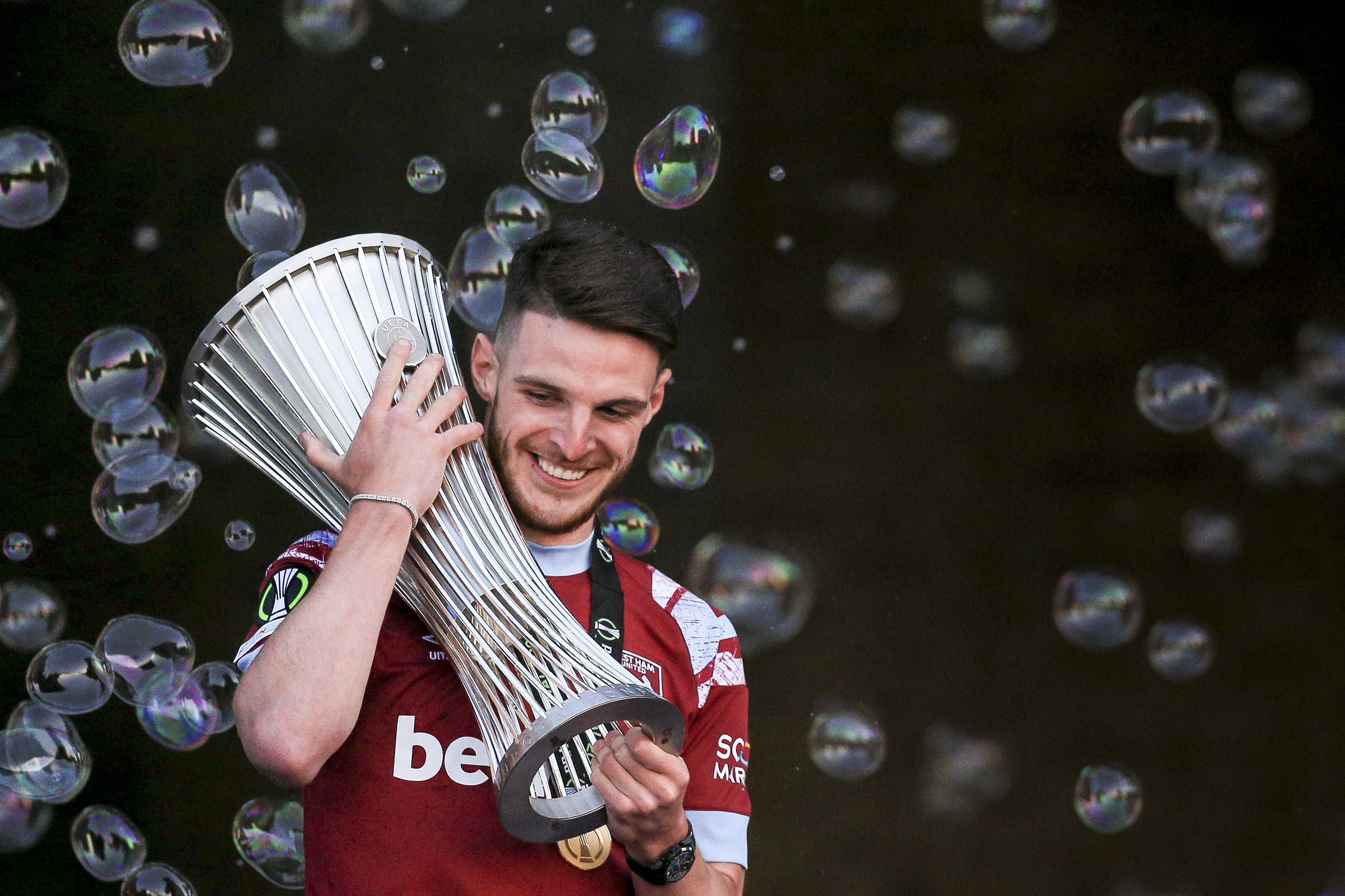 West-Ham-Kapitän Declan Rice will lieber in England bleiben. 