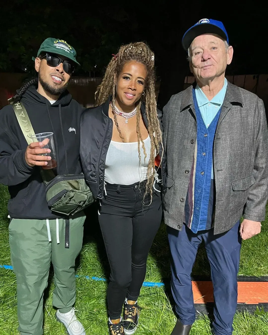 Sie könnten ungleicher nicht sein - Kelis und Bill Murray sollen ein Paar sein.
