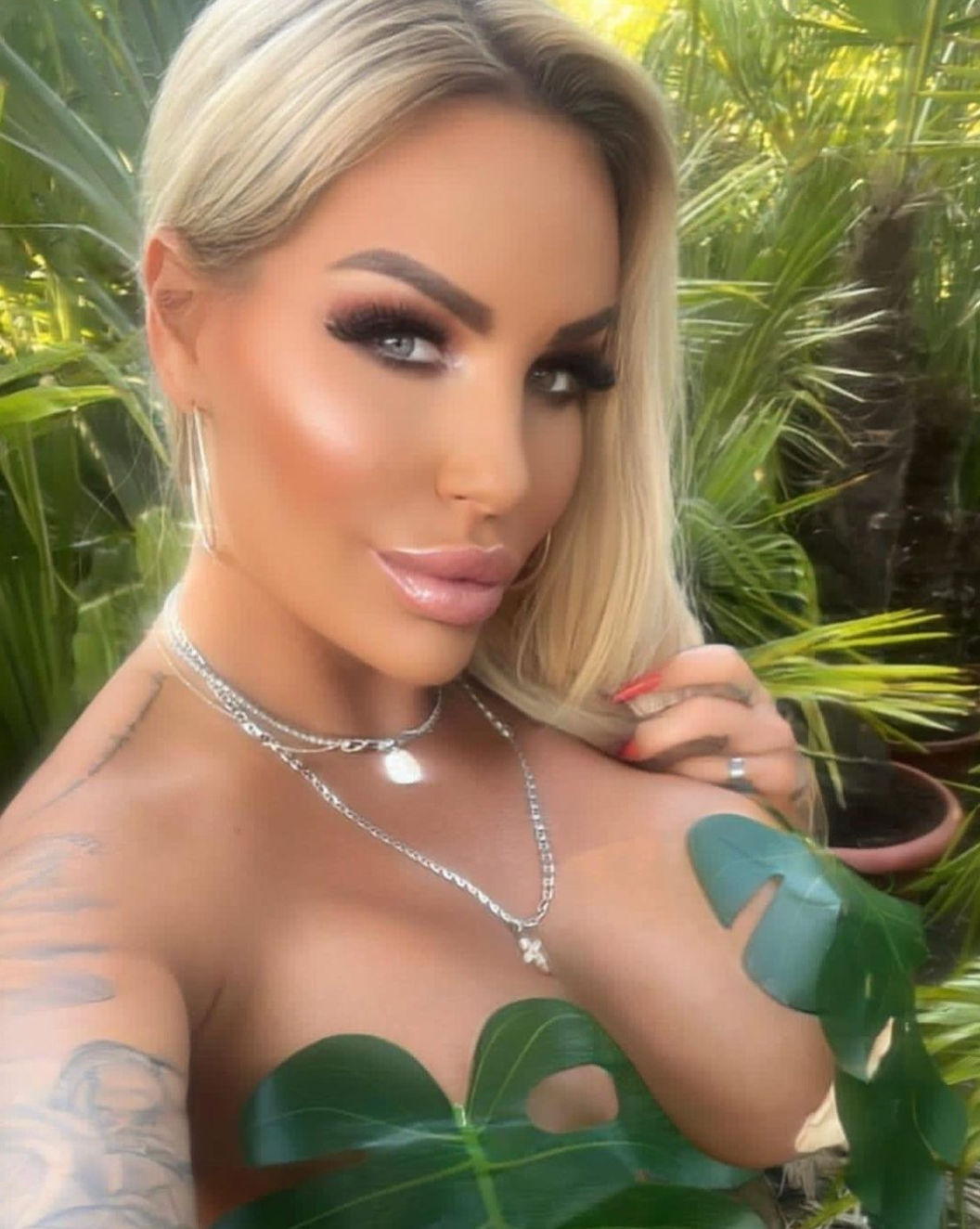 Gina-Lisa setzt bei ihrem neuen Insta-Bild auf nackte Haut.