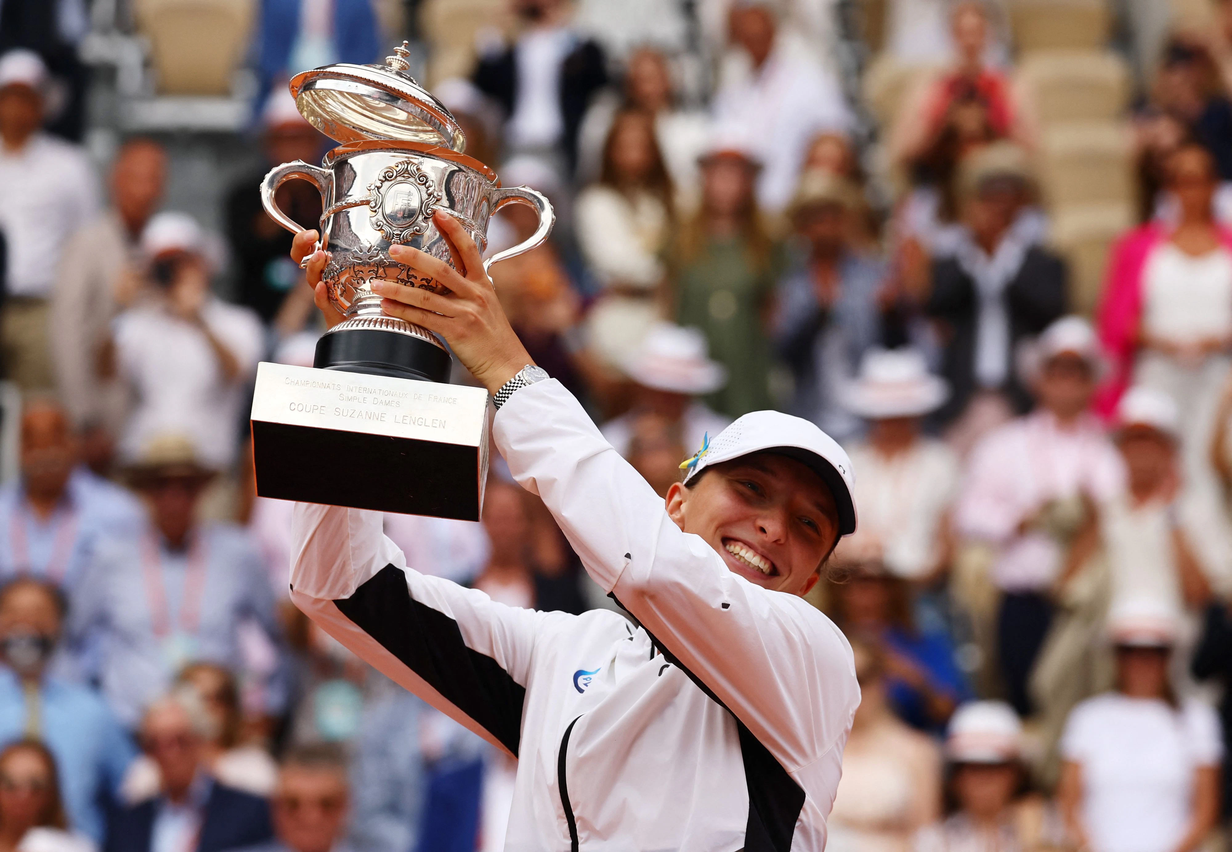 Iga Swiatek gewinnt die French Open. 