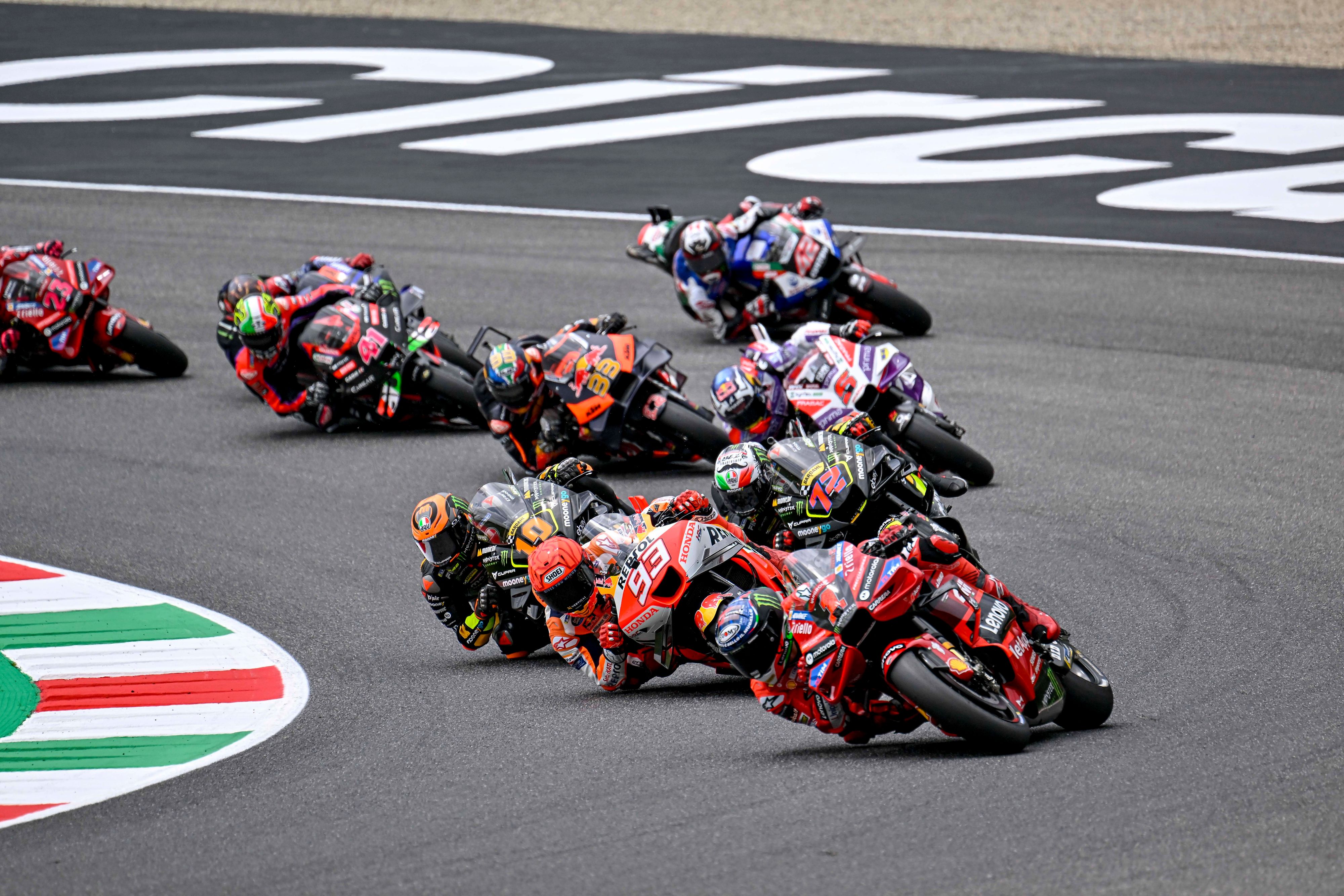 Francesco Bagnaia baute seine knappe WM-Führung aus.