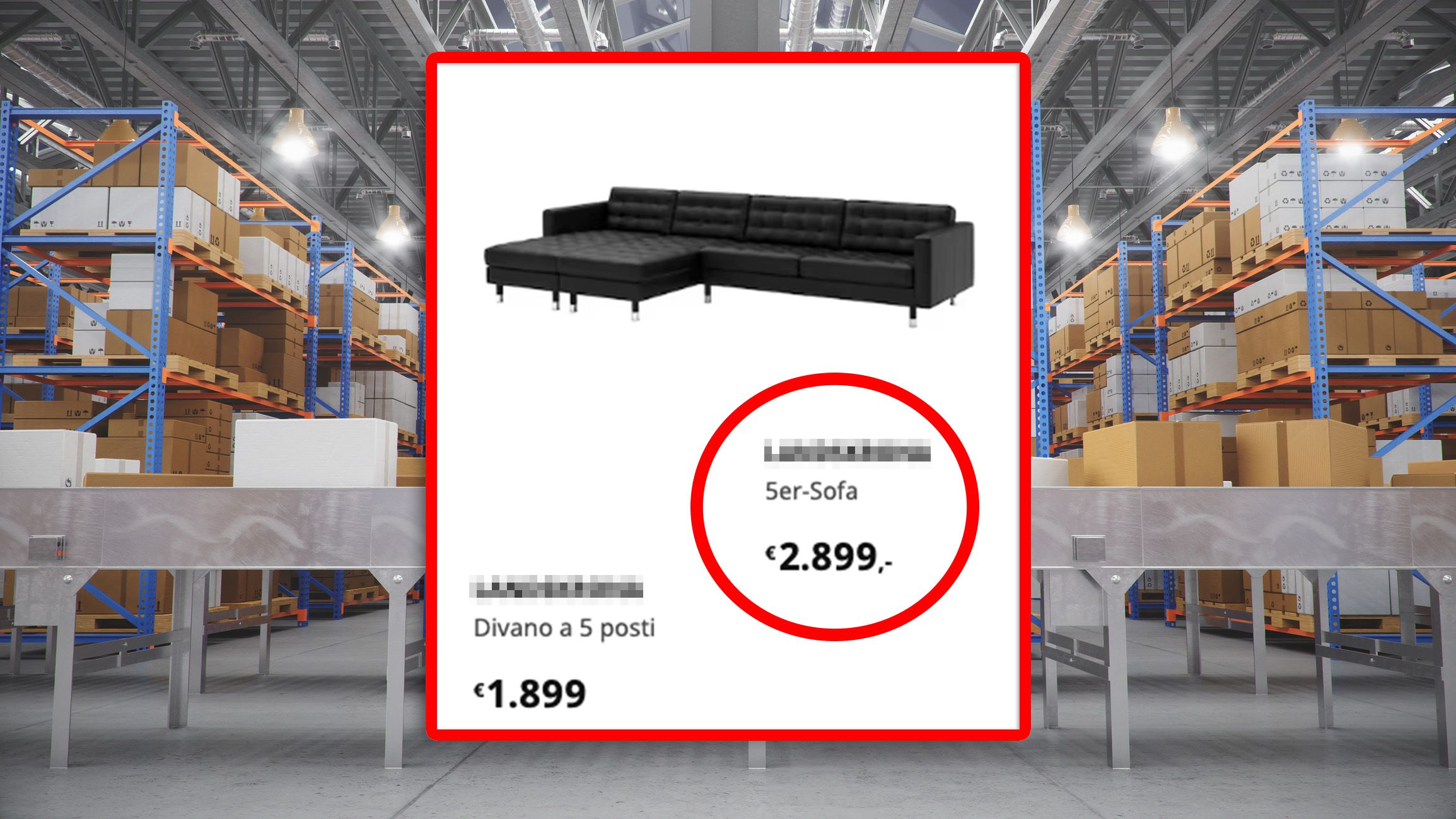 Ein und dasselbe Produkt – unterschiedlicher Preis.