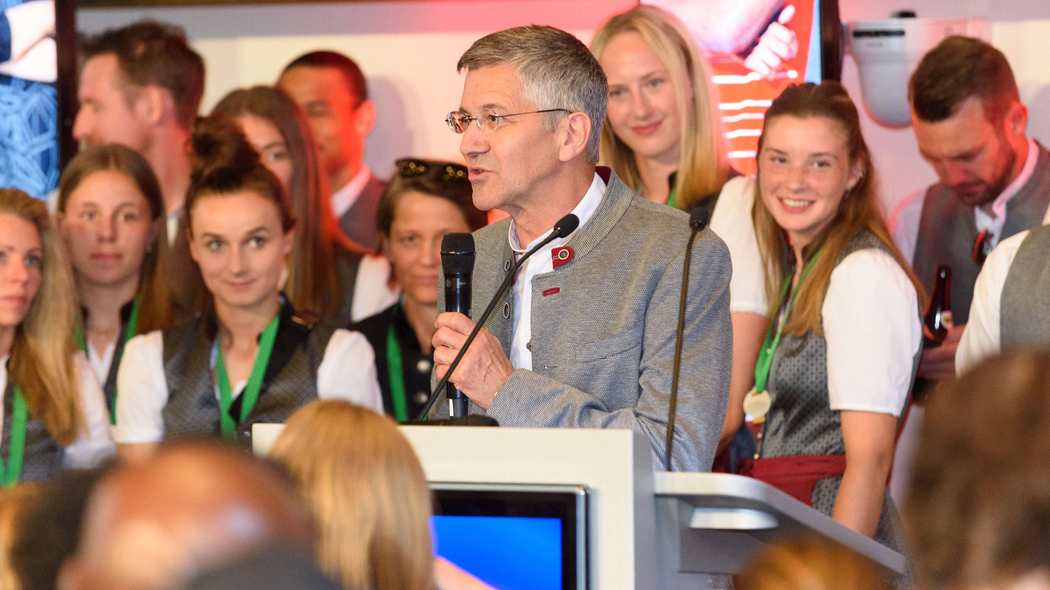 Herbert Hainer plaudert aus dem Nähkästchen.