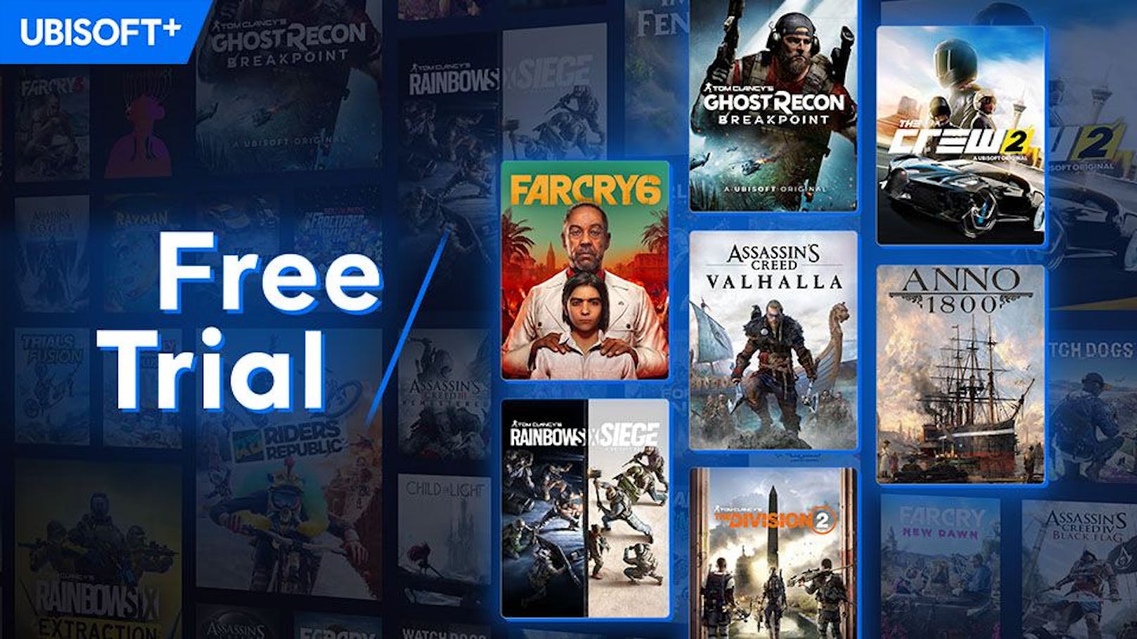 Ubisoft+ bietet kostenlose Testversion zur Ubisoft Forward.