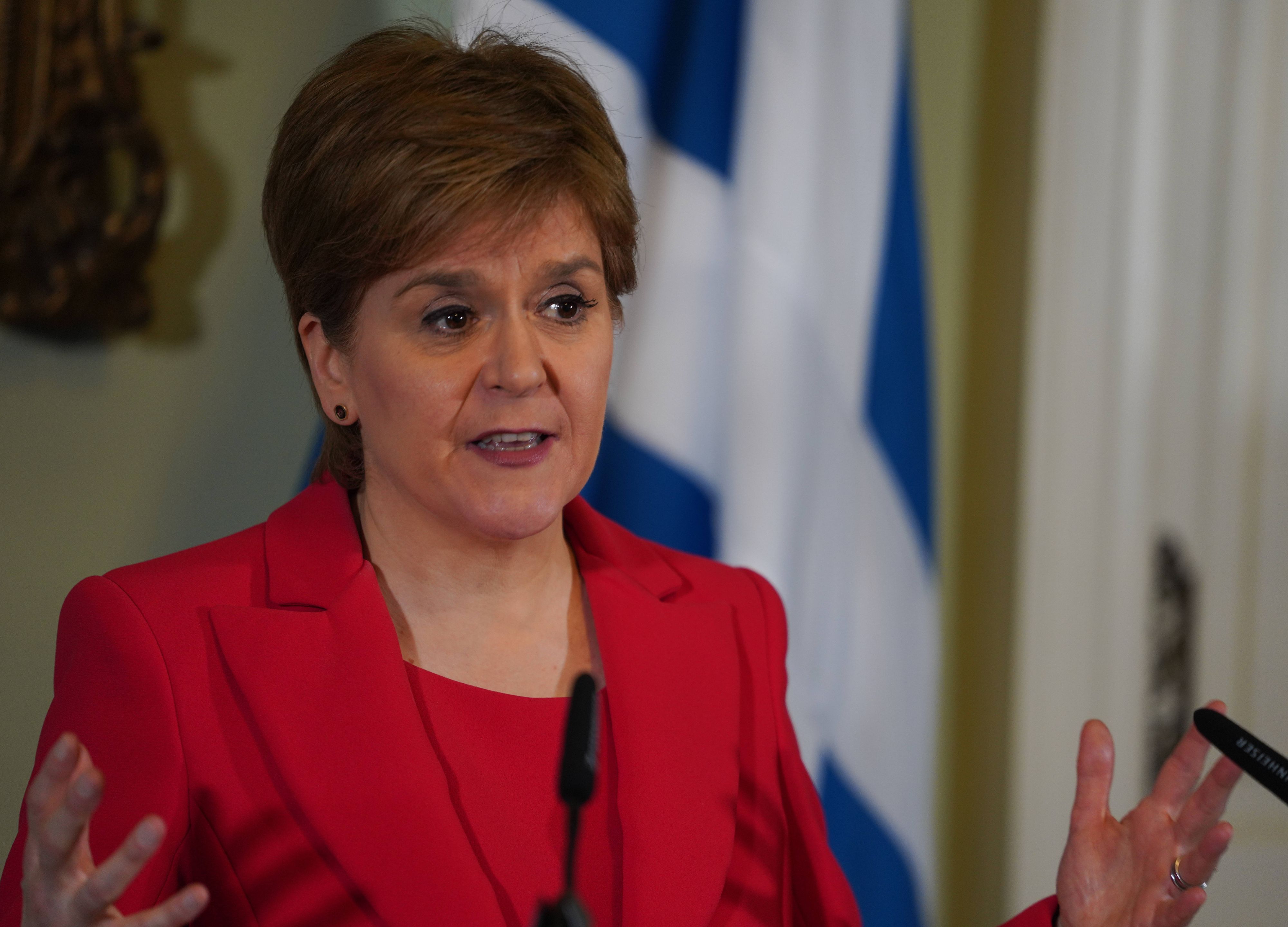 Nicola Sturgeon wurde laut Medienberichten festgenommen.