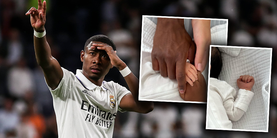 David Alaba ist zum zweiten Mal Papa geworden