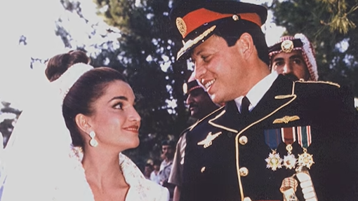 Hochzeit Königin Rania und König Abdullah II. von Jordanien 10. Juni 1993