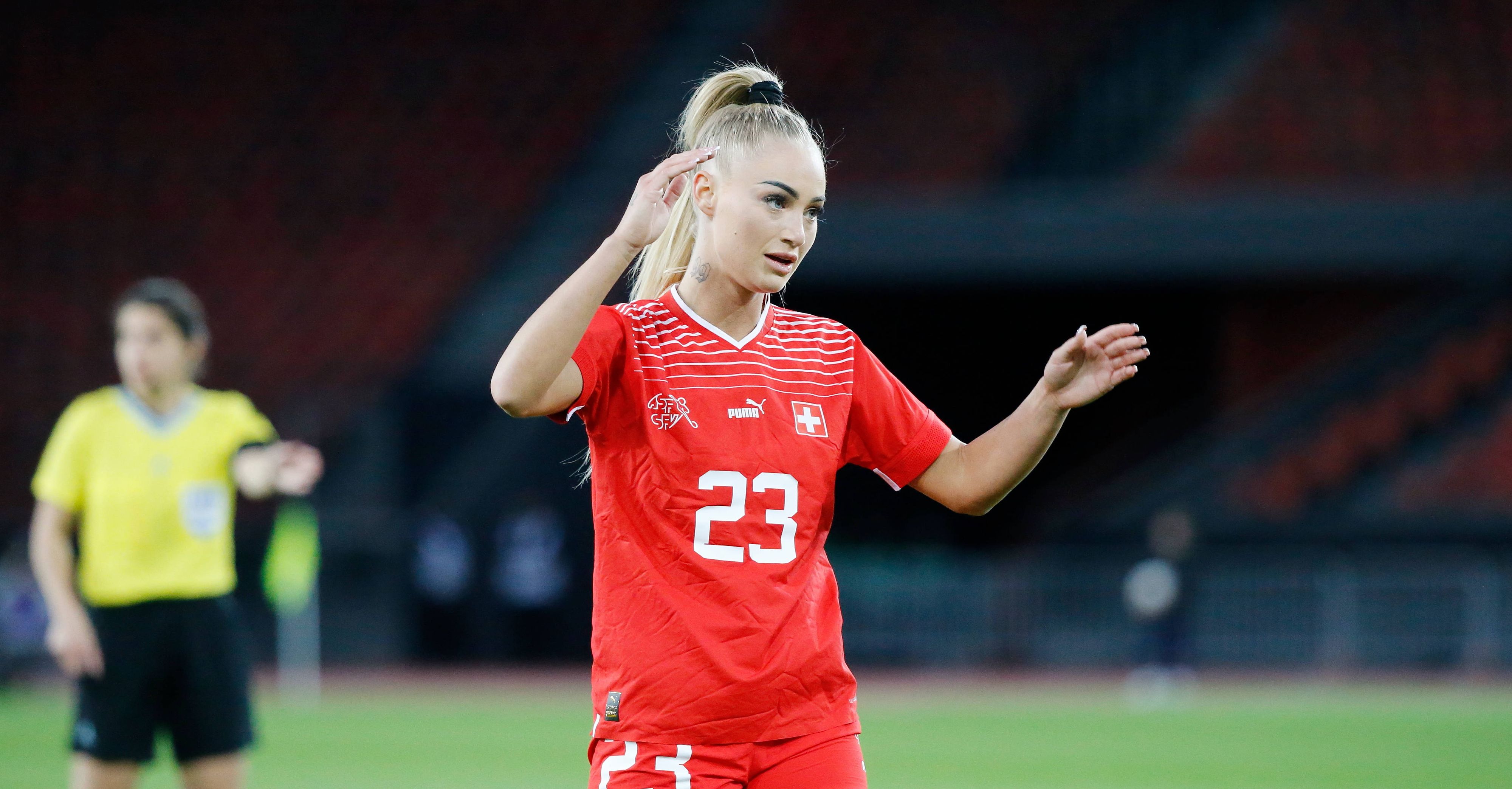 Nach Alisha Lehmann wird häufig gegoogelt.&nbsp;