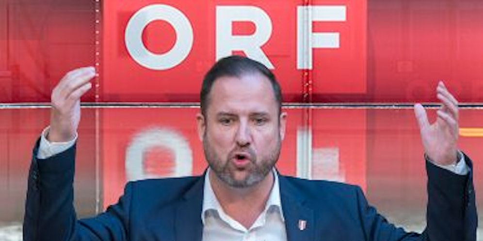 FPÖ-General Christian Hafenecker will kein Gendern, keine GIS und keine Haushaltsabgabe beim ORF.
