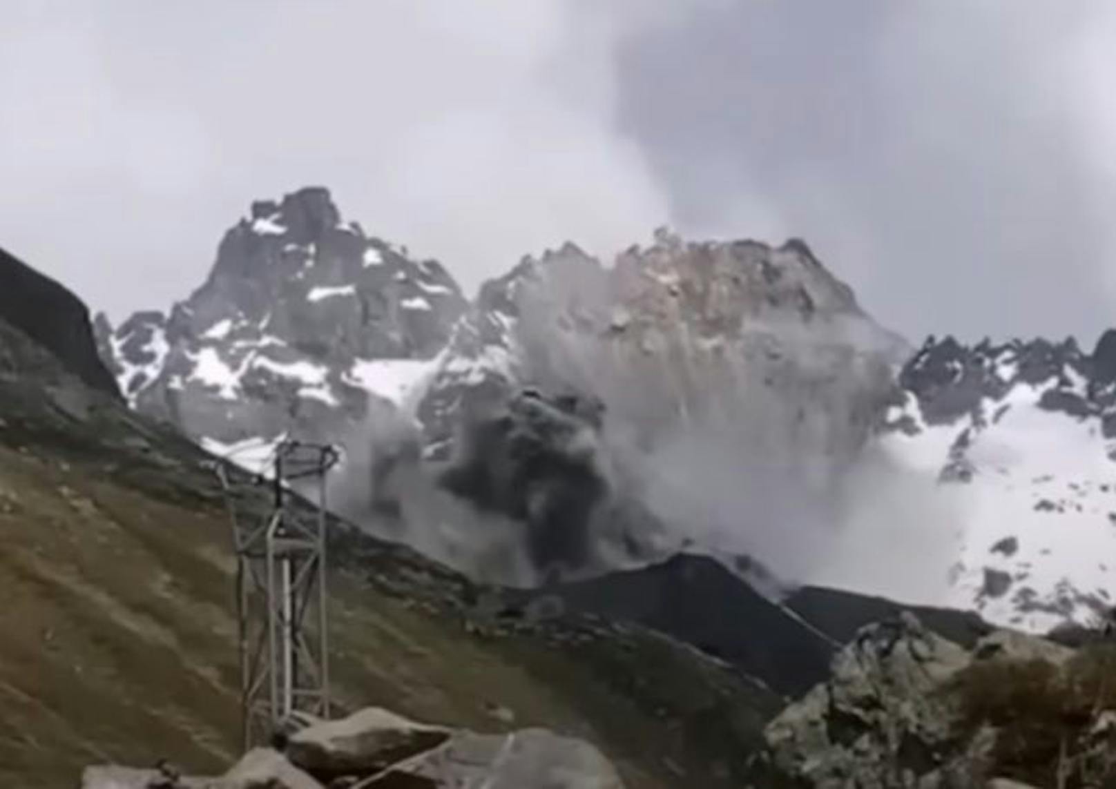"Kein Gipfel mehr" – massiver Felssturz in Galtür