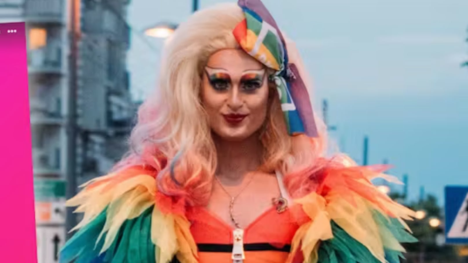 Candy Licious präsentiert&nbsp; am Dienstag bei den Pommesfreunden am Schwedenplatz die “Pride Fries”.