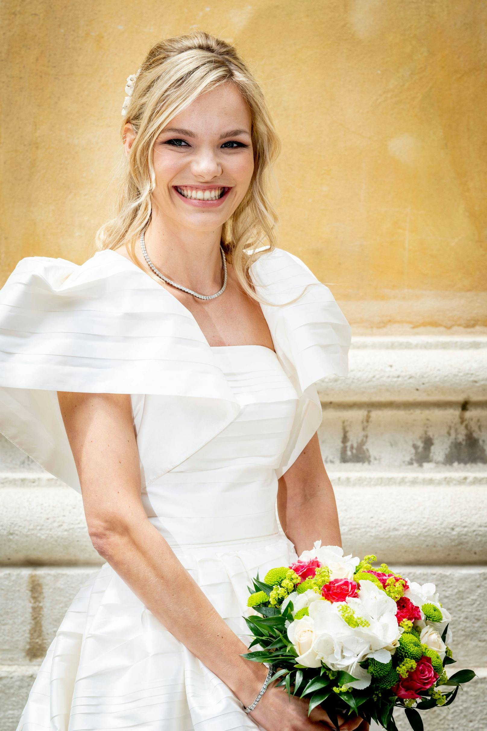 Prinz Johann-Wenzel von und zu Liechtenstein und Gräfin Felicitas von Hartig haben sich am Samstag in Wien das Jawort gegeben.