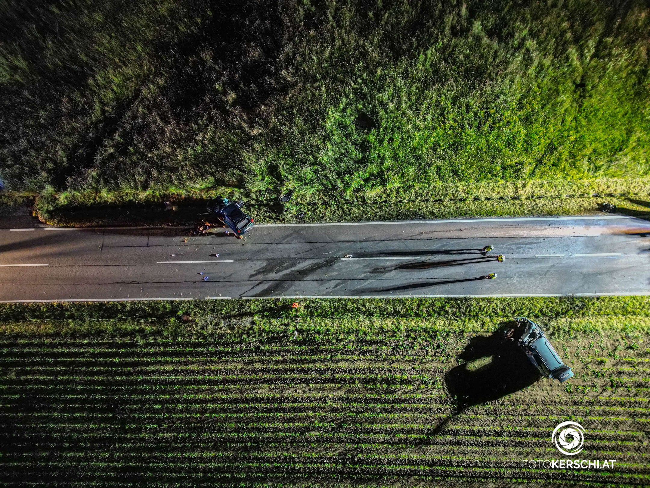 Frontalcrash in Altenberg bei Linz fordert zwei Todesopfer