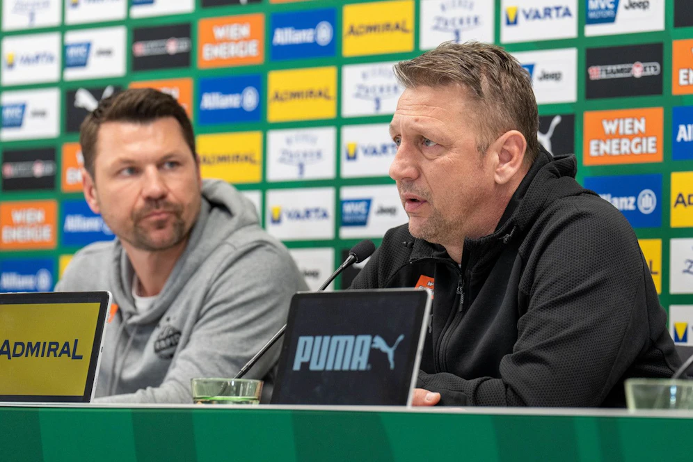 Markus Katzer und Zoran Barisic