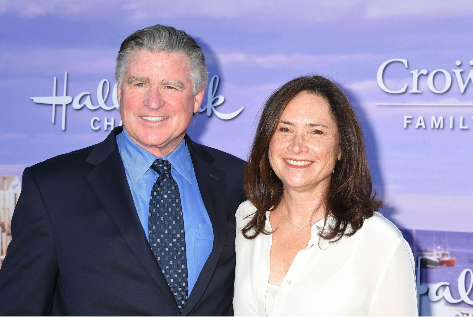 Treat Williams und Ehefrau Pam Van Sant bei der Hallmark Movies &amp; Mysteries Party in Los Angeles 2016&nbsp;