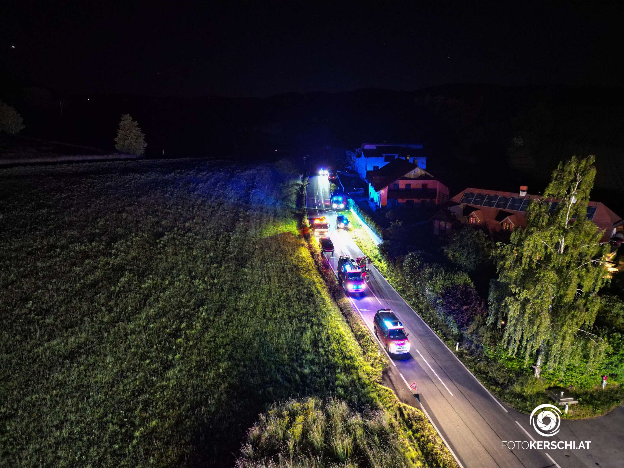 Frontalcrash in Altenberg bei Linz fordert zwei Todesopfer