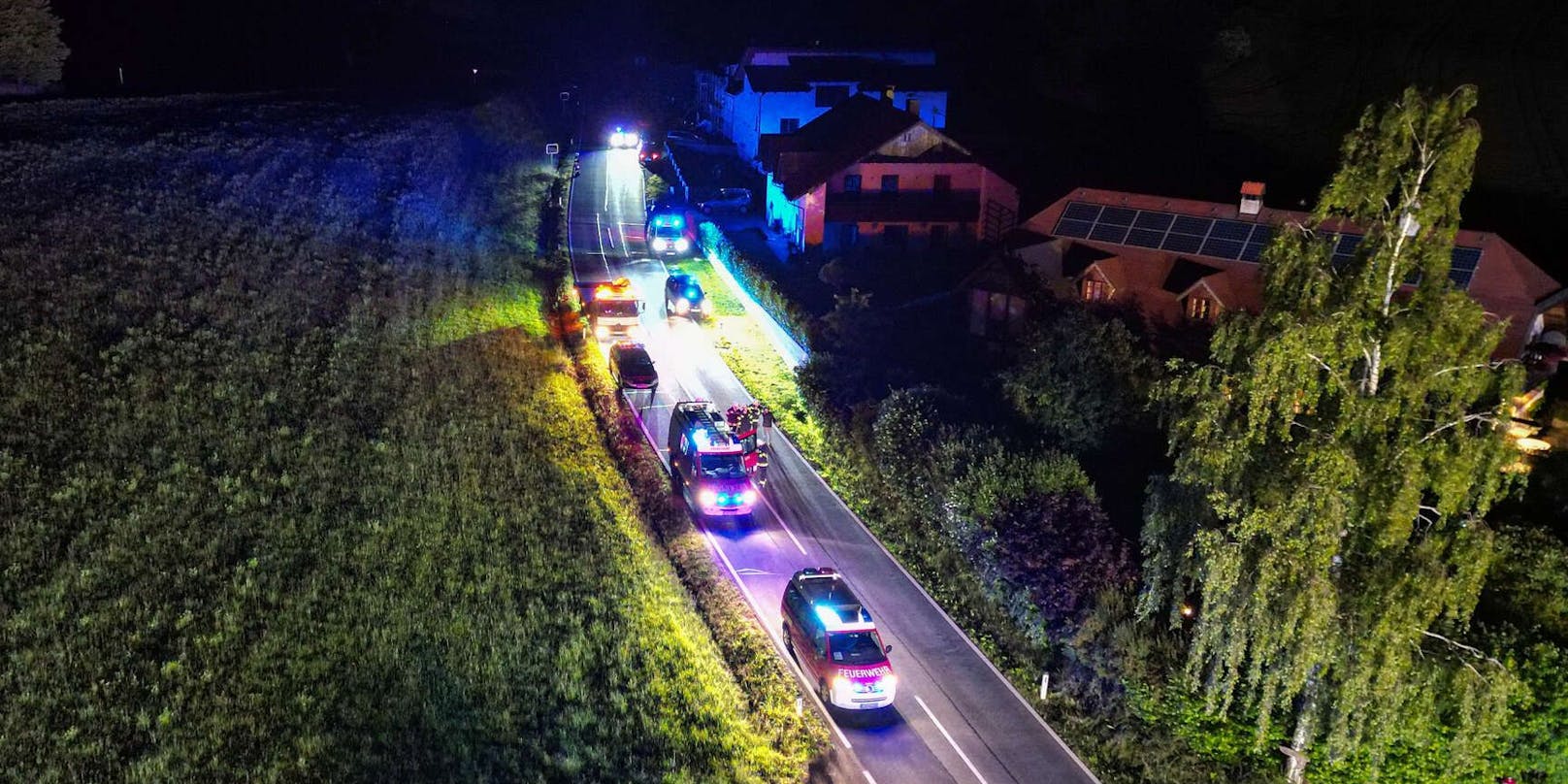 Frontalcrash in Altenberg bei Linz fordert zwei Todesopfer