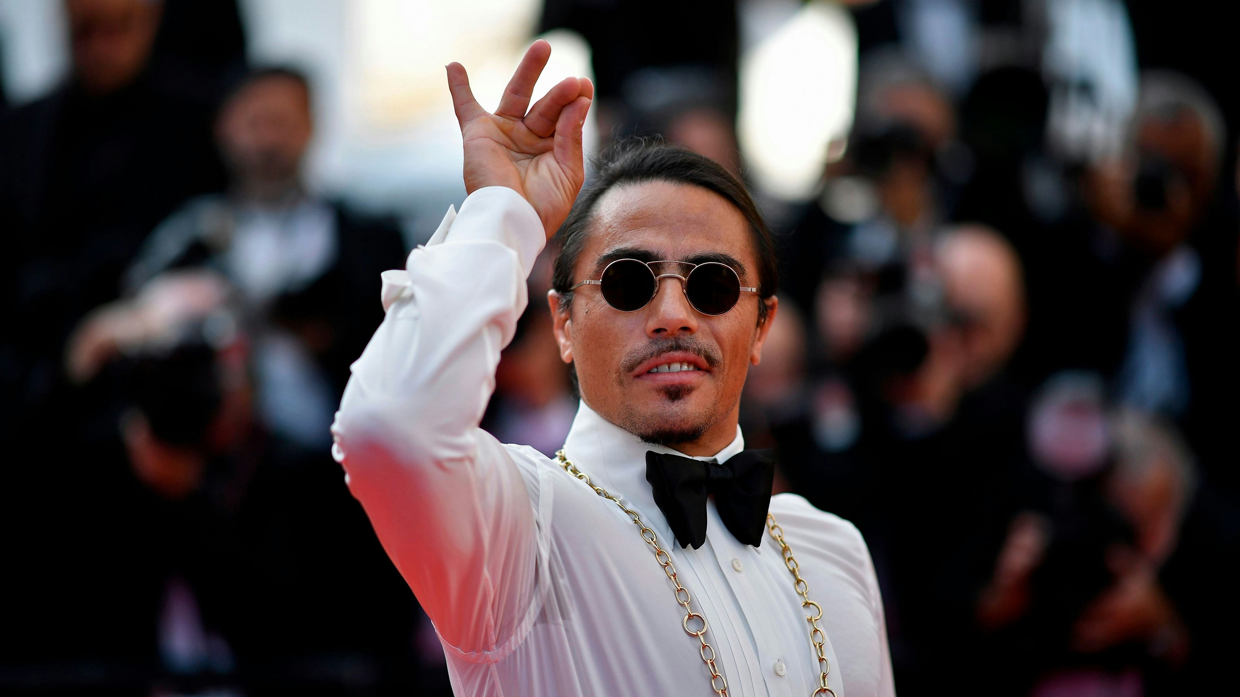 Der türkische Gastronom Nusret Gokce alias Salt Bae 