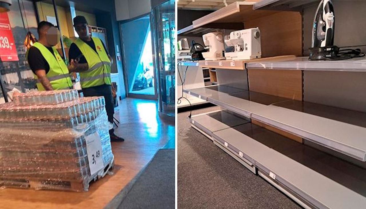 Heute.at - Ansturm auf kika/Leiner – jetzt Einkauf nur mit Securitys