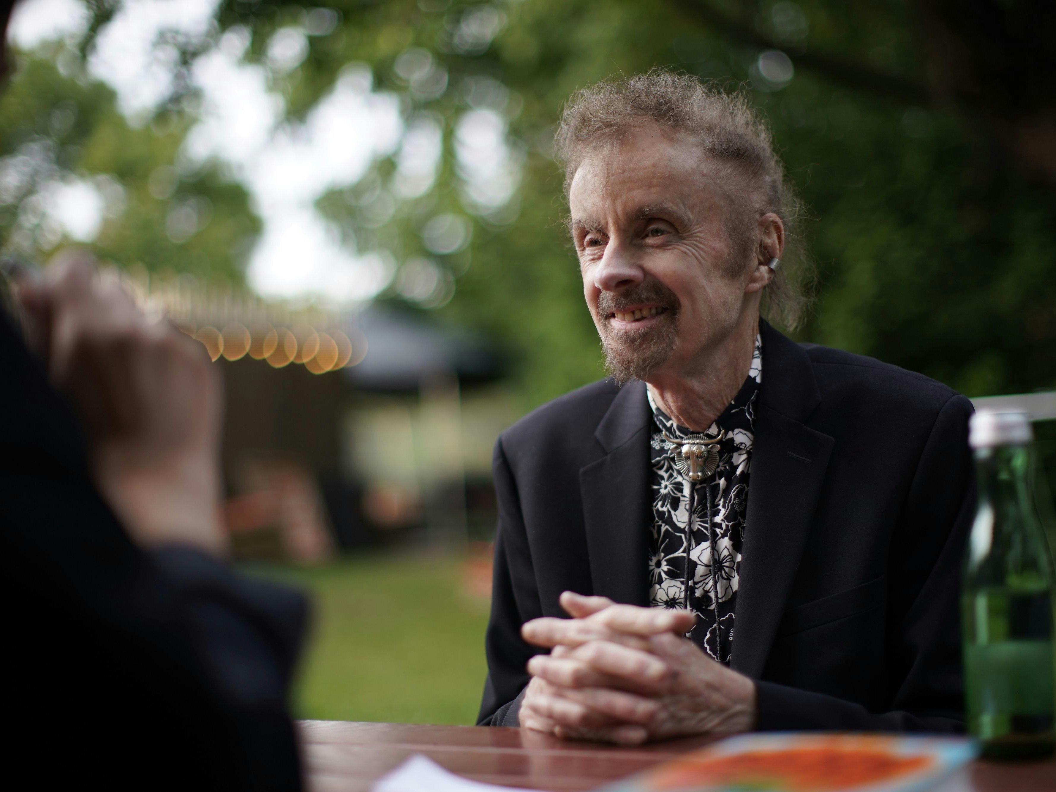 T.C. Boyle im "<em>Heute</em>"-Interview.